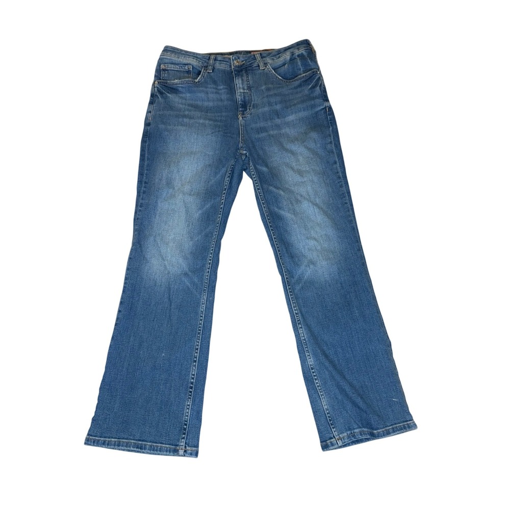 Anthropologie Blue Boot Cut Jeans
